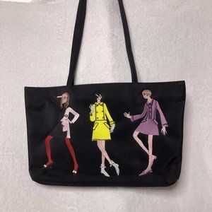 Sydney Love Womens Embroidered Fashion Tote Bag OS